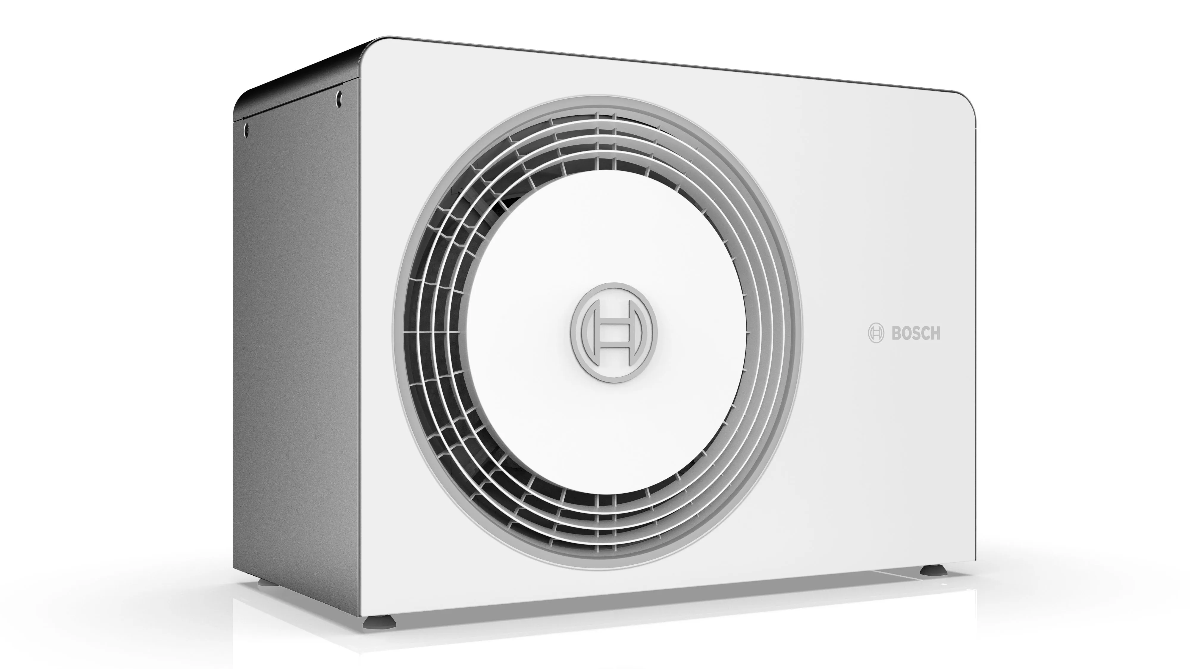 Pressefoto der Luft-Wasser-Wärmepumpe Compress 6800i AW von Bosch.