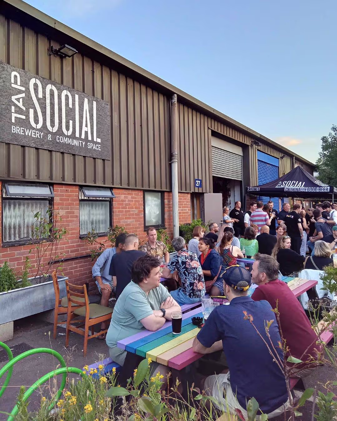 Tap Social, a community-focused brewery situated in the heart of the city, blending social enterprise with craft brewing