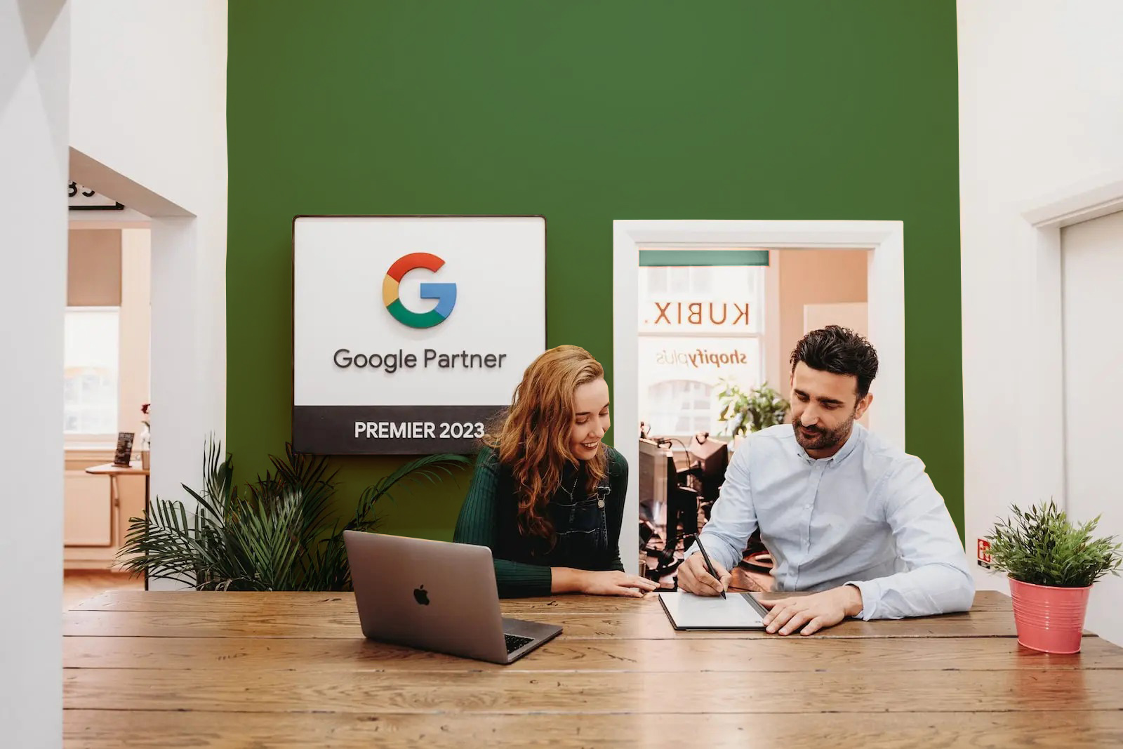 Bethany & Looay Strategy Meeting in the Kubix Office