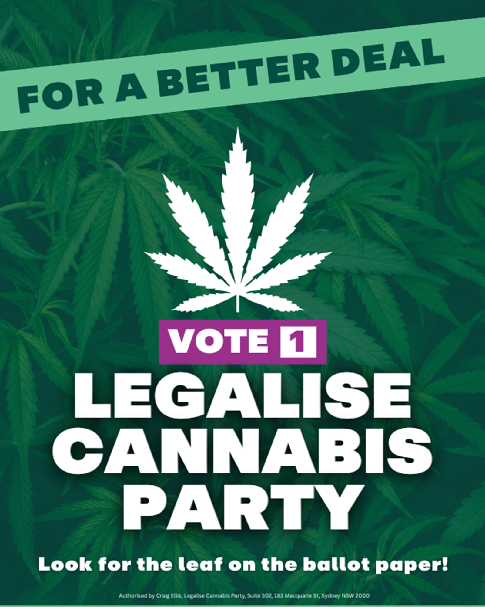 Legalise Cannabis Australia