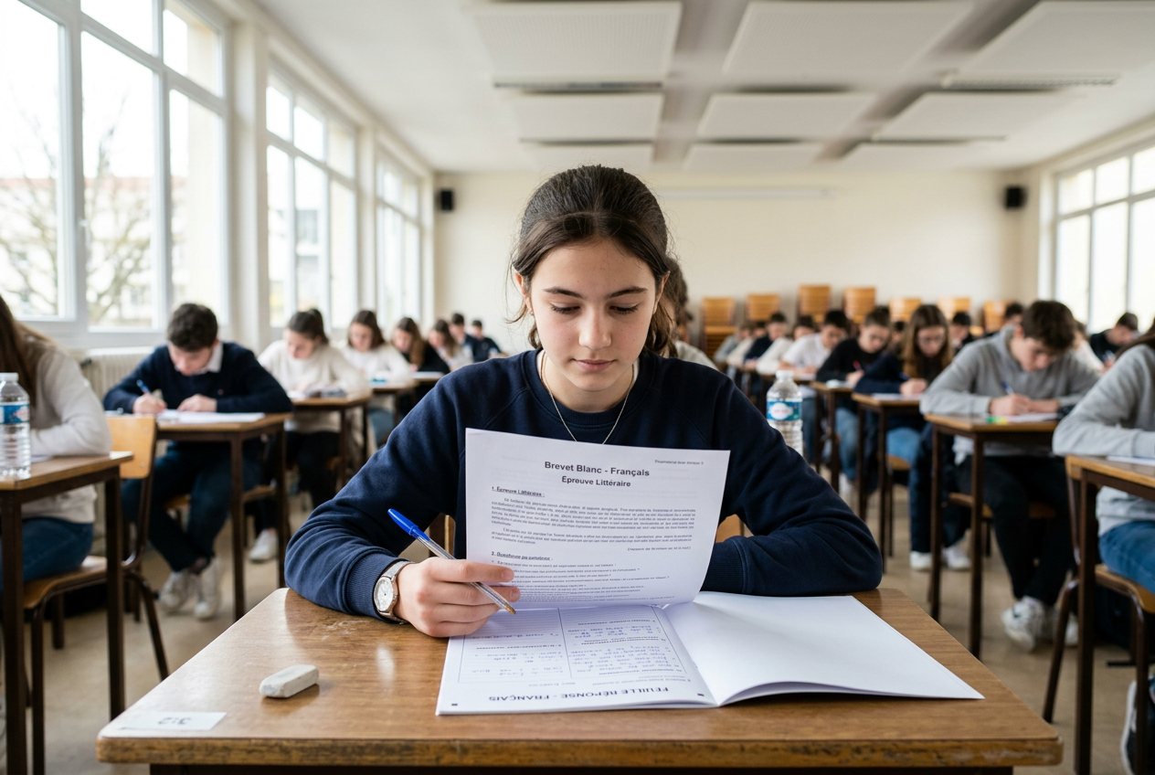 Épreuve du brevet : français
