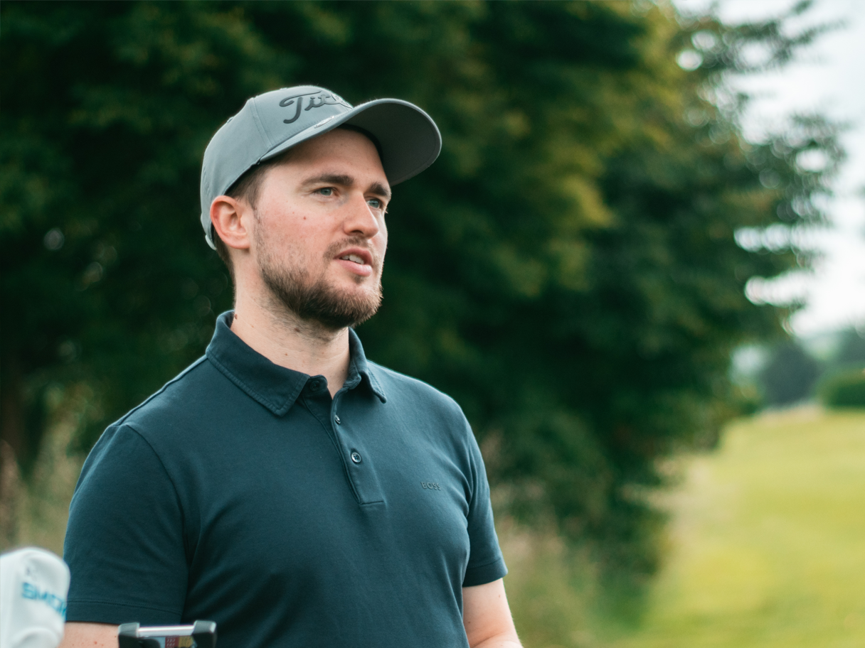 Fotografie, Event, Mann beim Golfsport