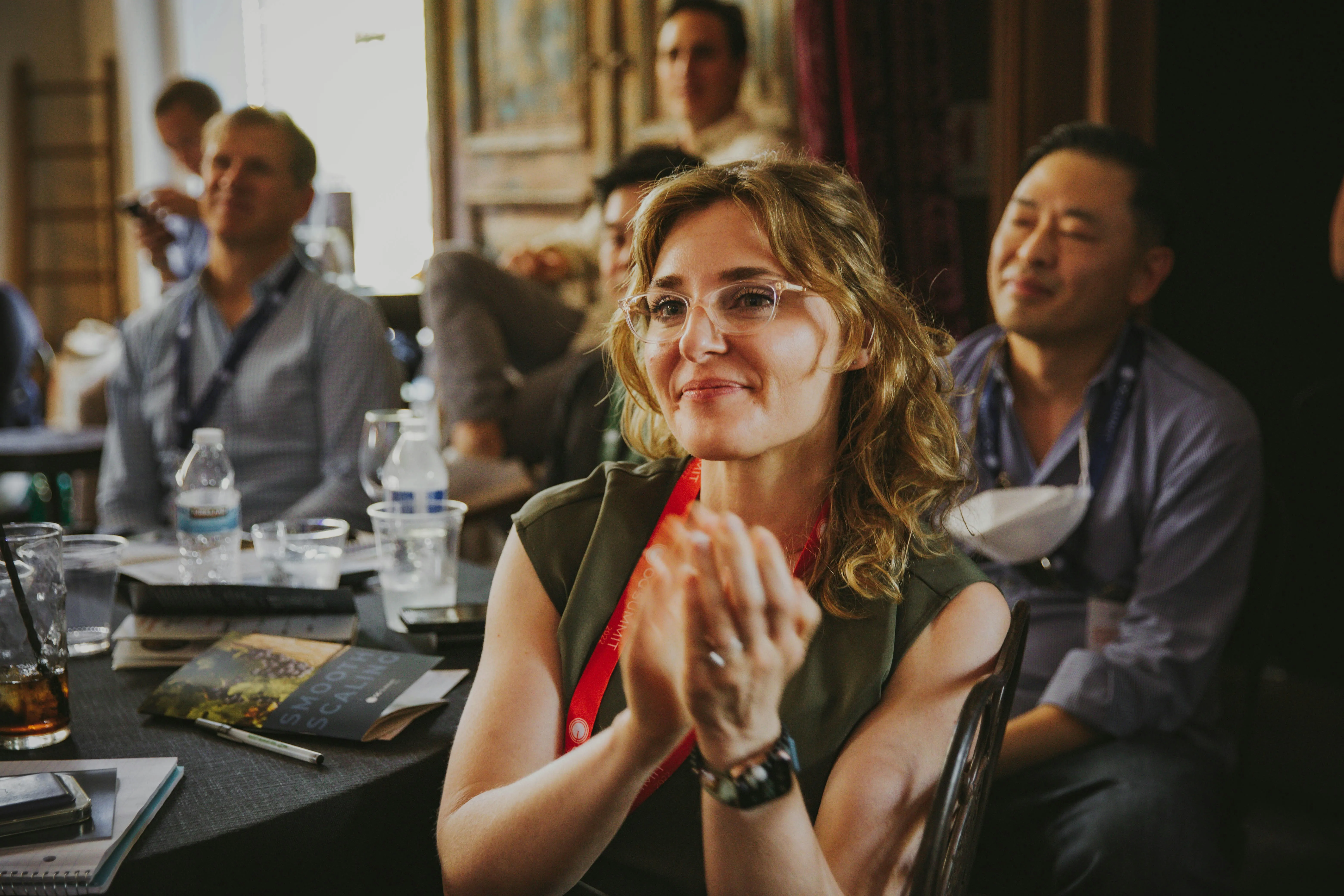 Woman-at-event