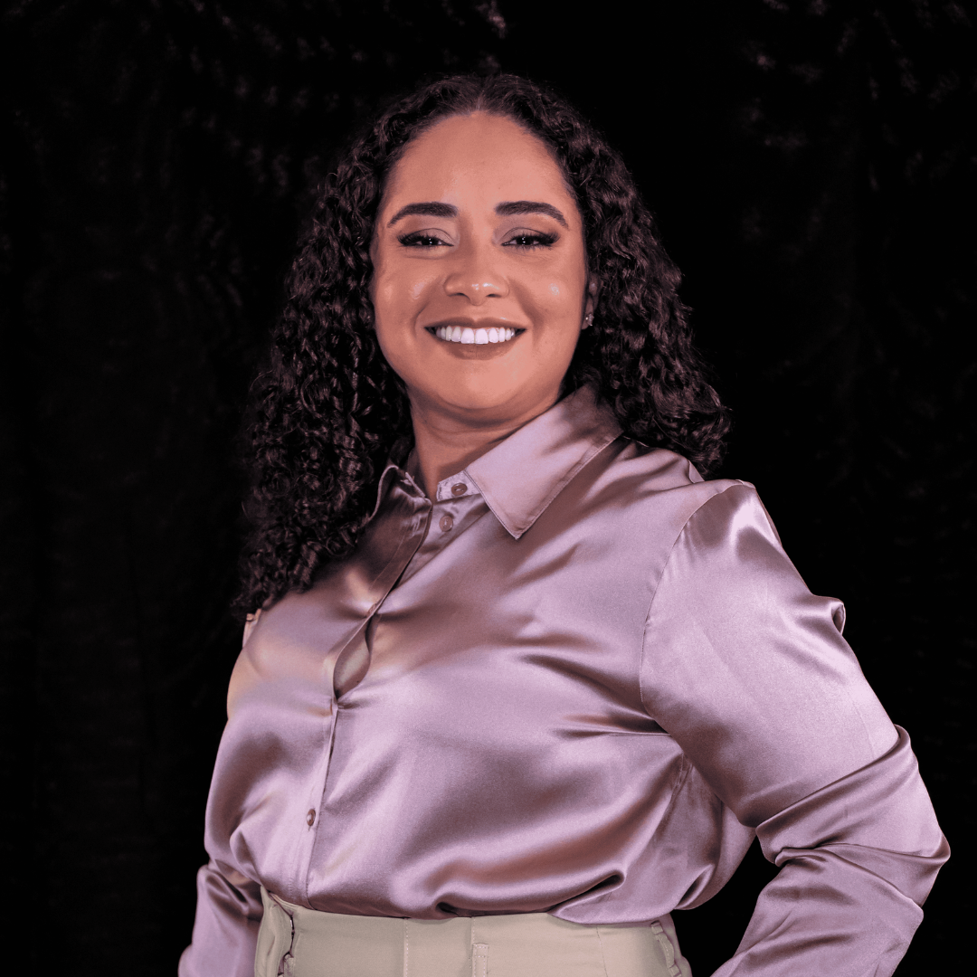 image of busy office with team collaborating (for a fintech company)