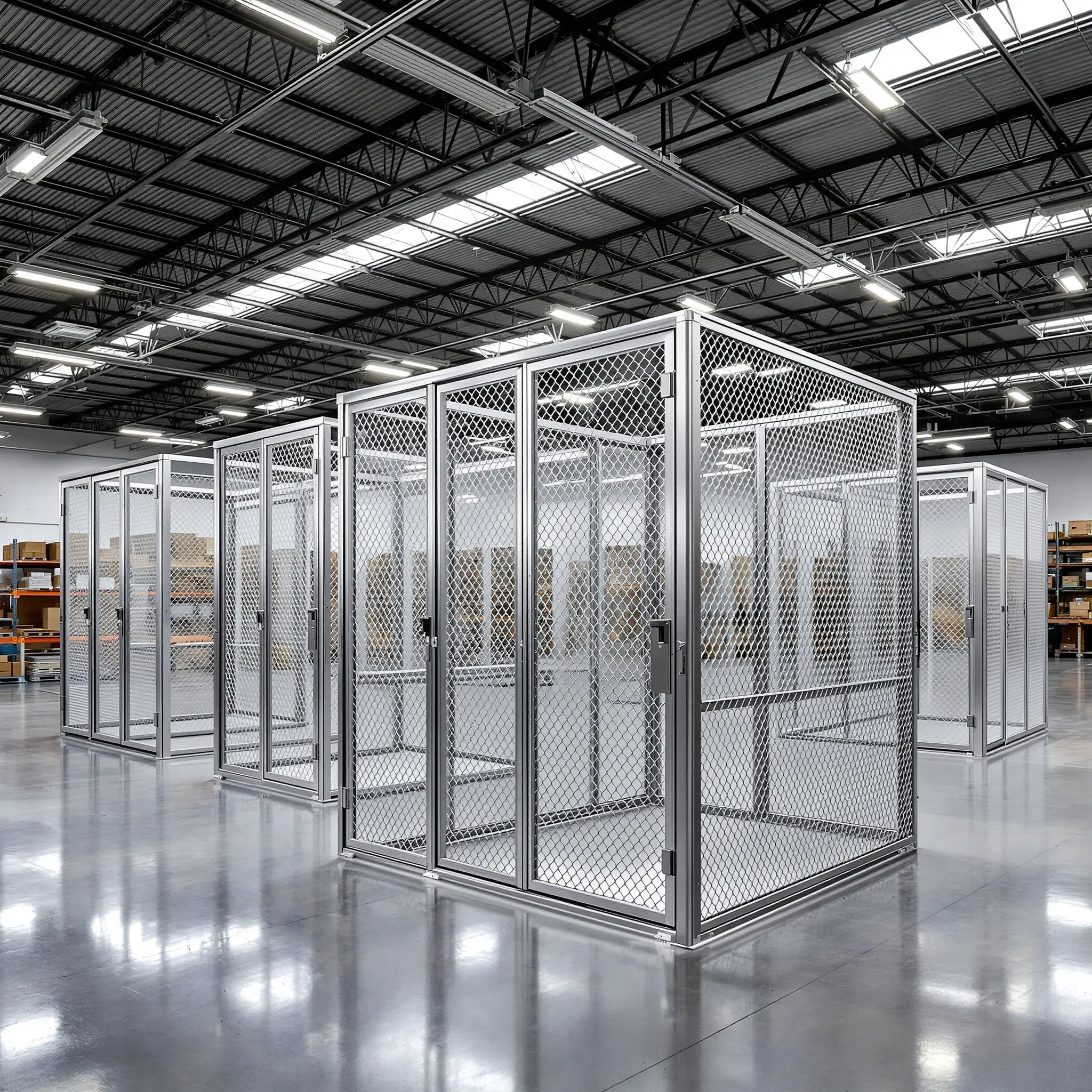 Secure Enclosures for Warehouses