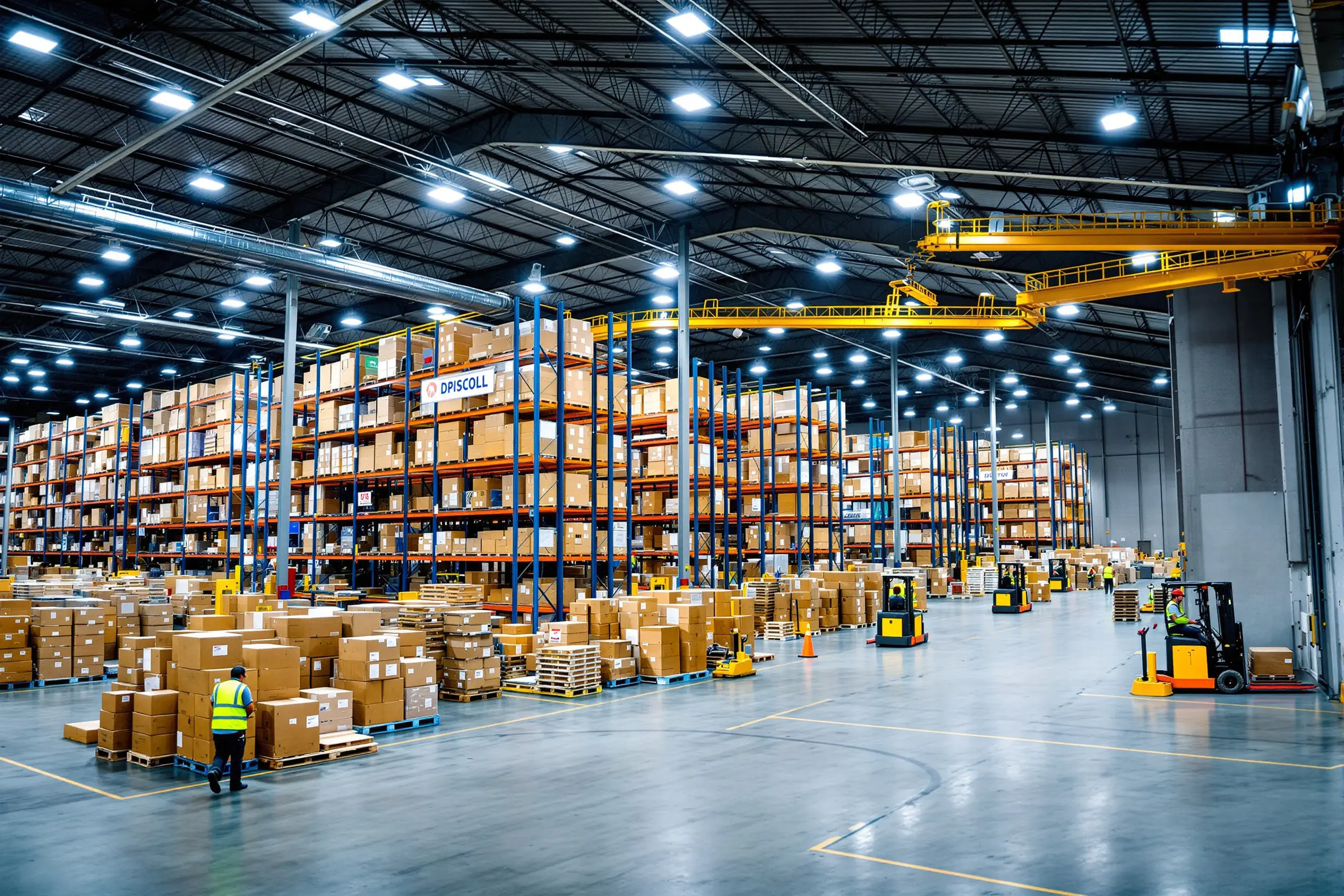 Distribution centers with logistics operations and bulk inventory management systems#1.5