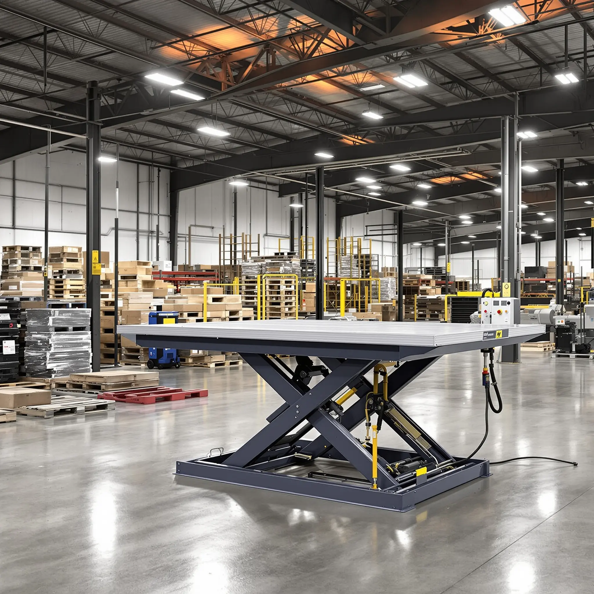 Air Powered Lift Tables