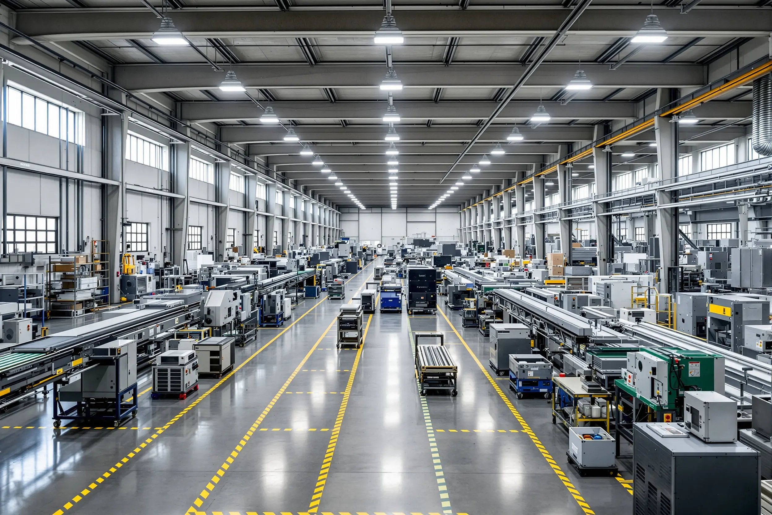 Manufacturing facility with industrial equipment and production lines#1.6