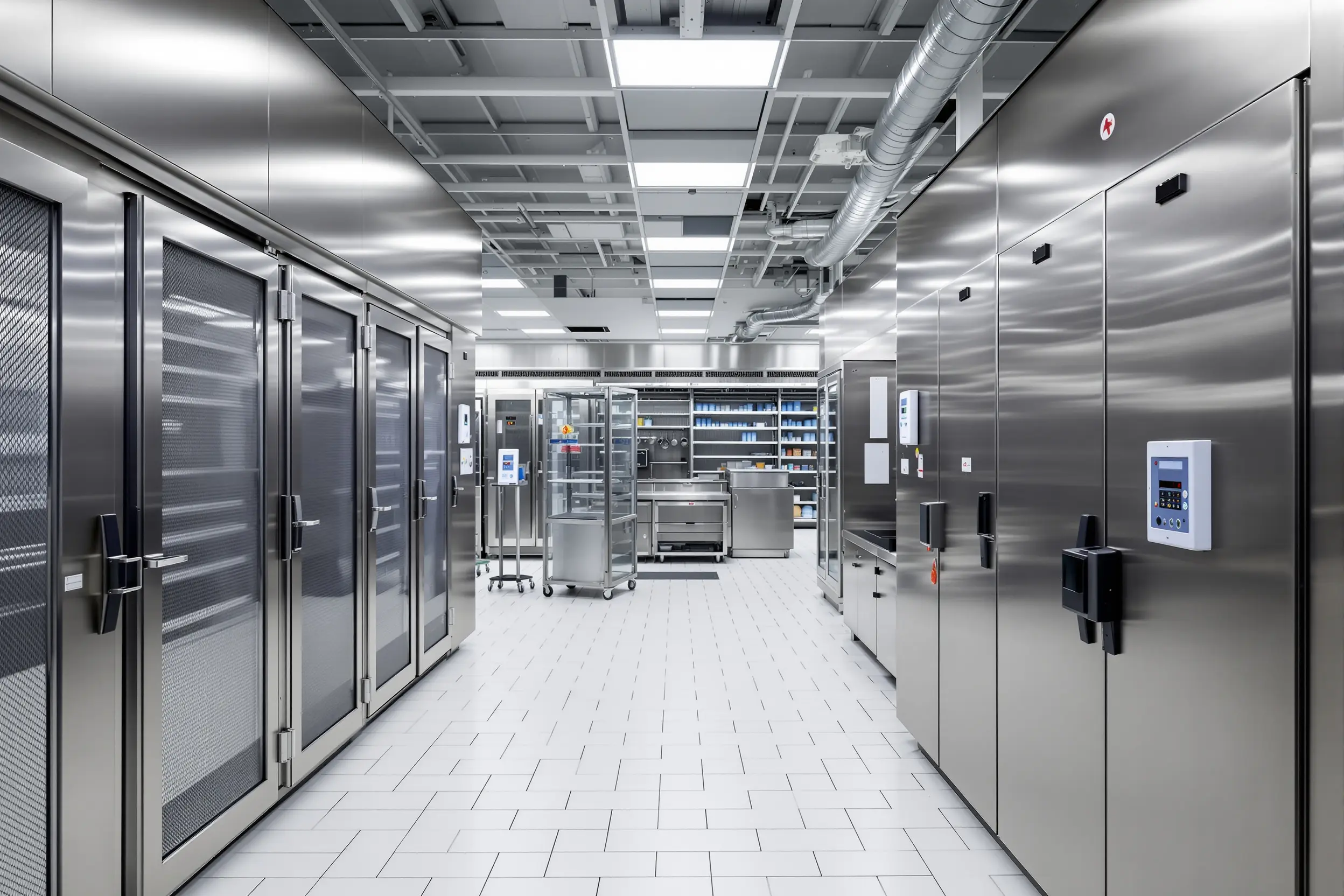 Food service facility with secure storage and access control systems#1.6
