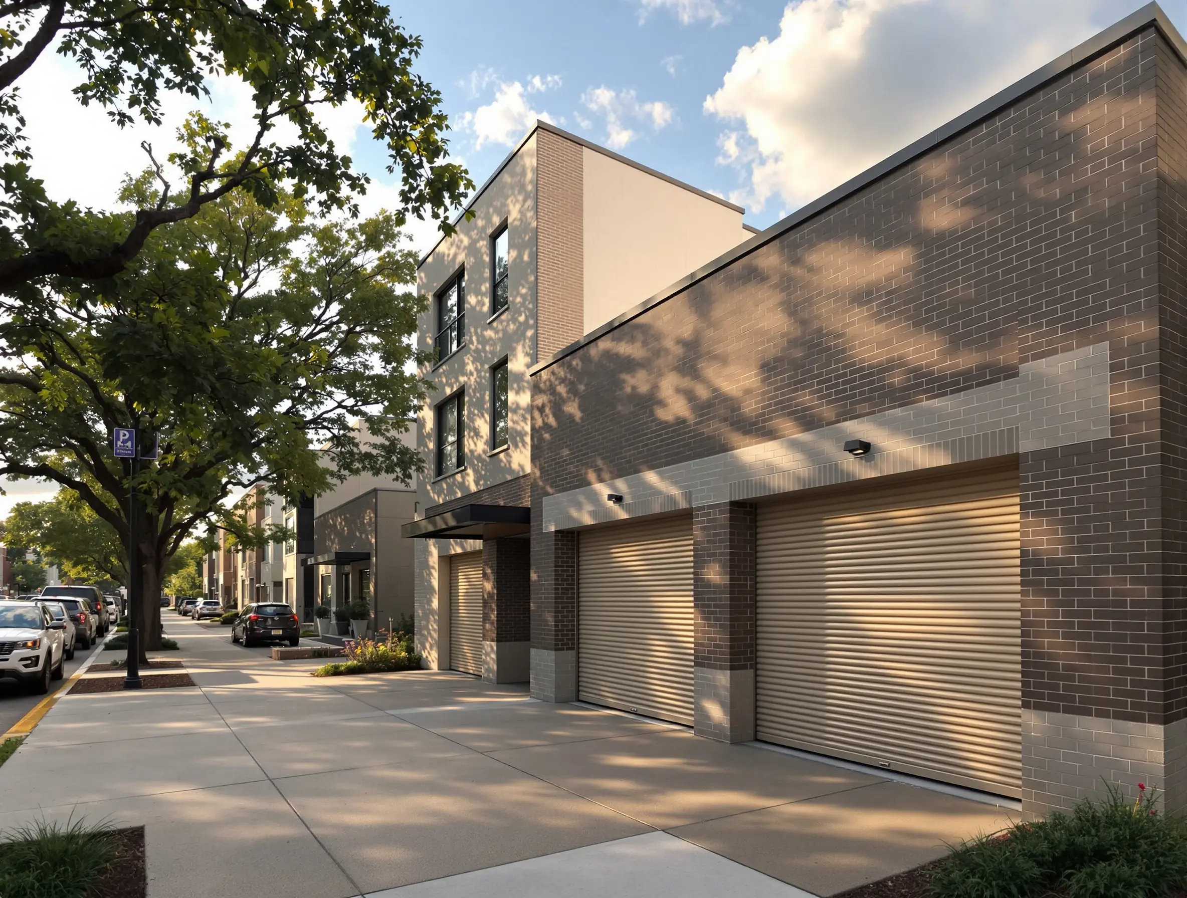 Residential apartment building with tenant storage solutions#1.2