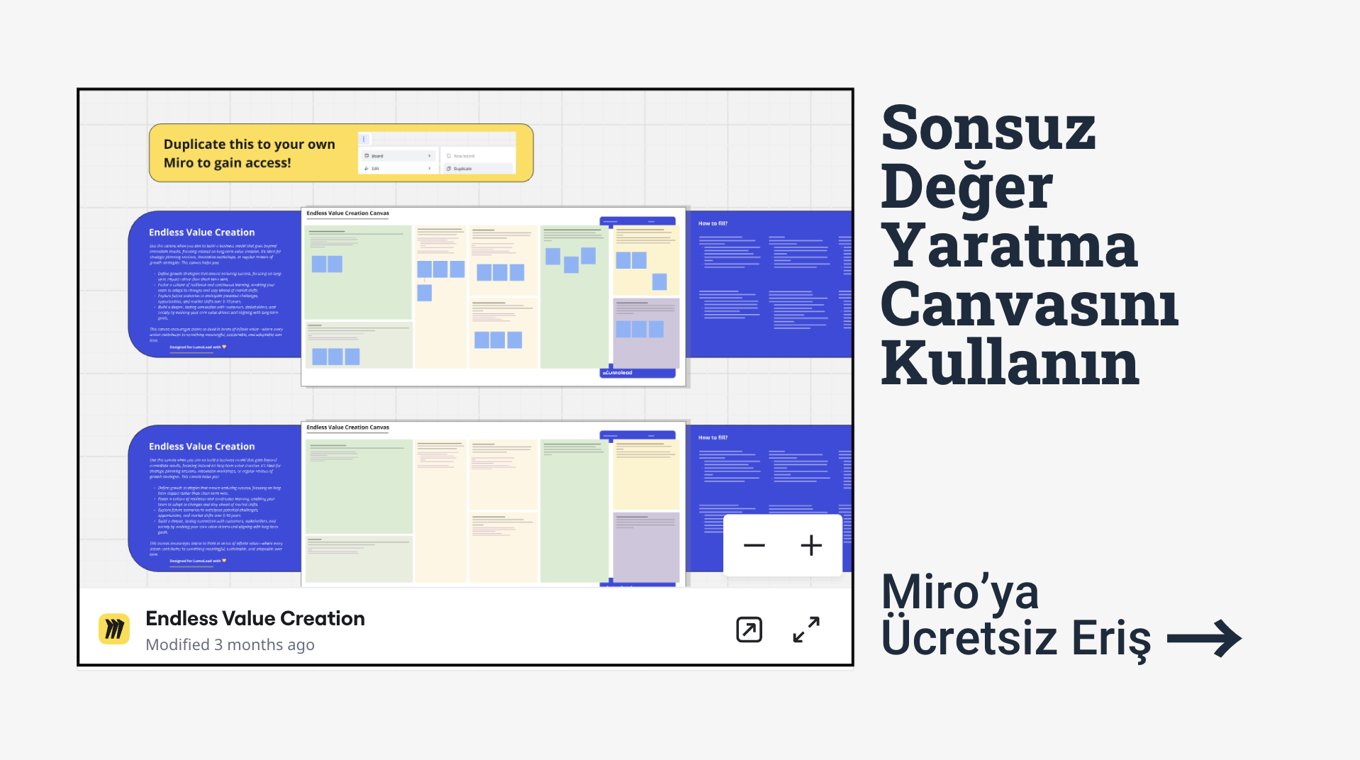 Miro'a Ücretsiz Eriş