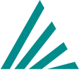 Arcee AI logo with teal angular lines forming an abstract forward motion design