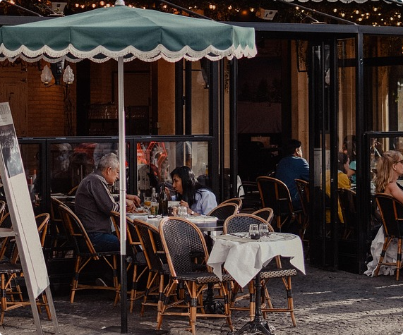 Italian restaurant interior