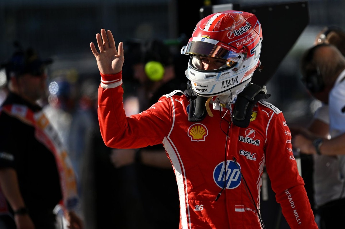 Charles Leclerc reiterates Ferrari F1 title desire as he extends contract