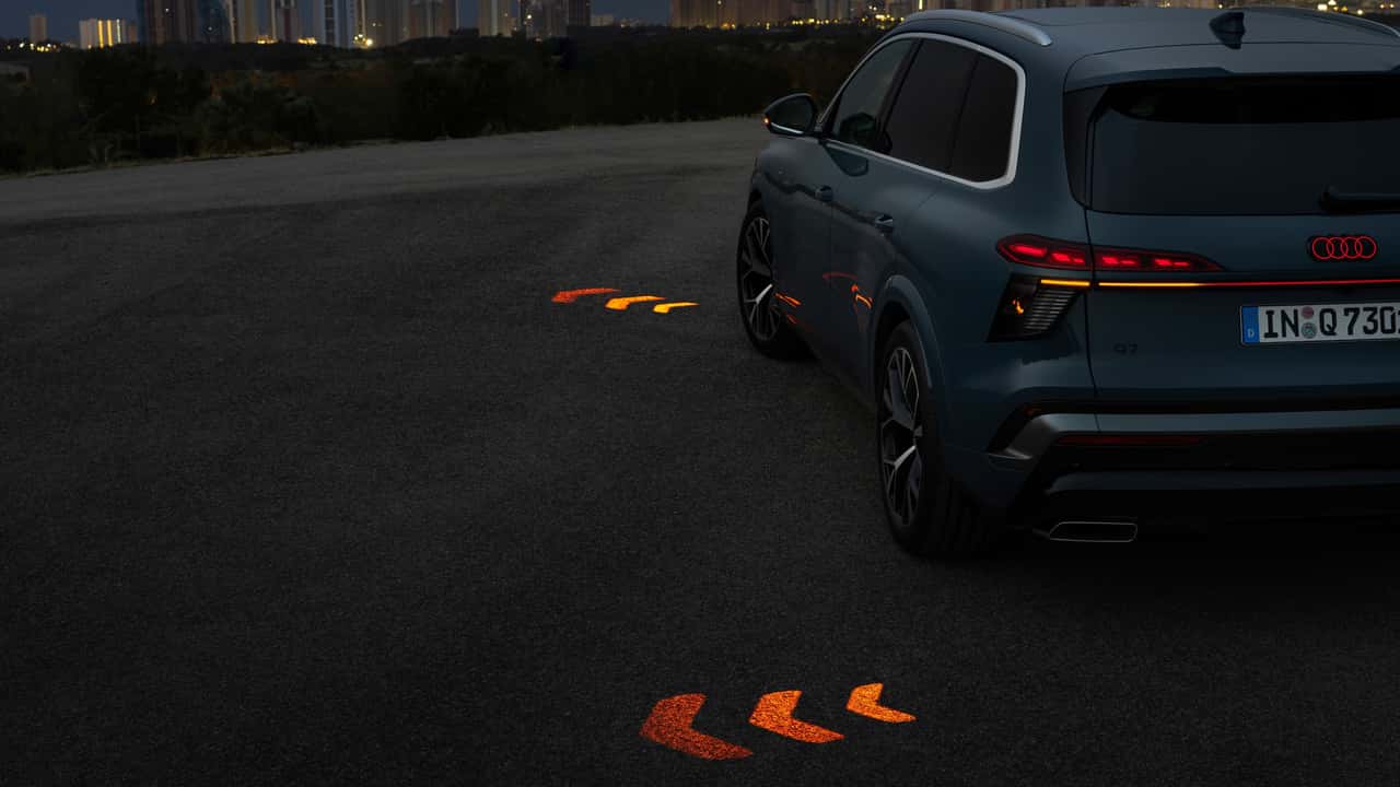 Le nouvel Audi Q7 projette les clignotants sur la route