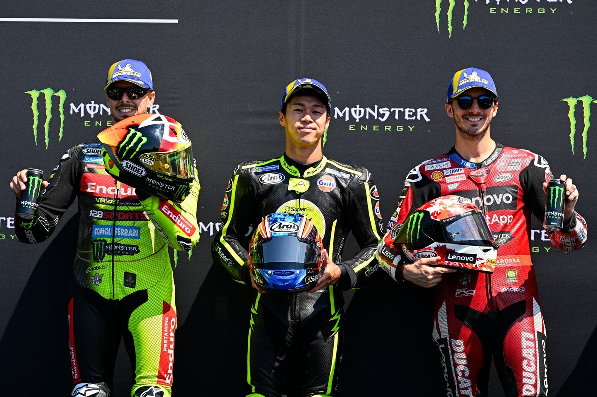 La grille de départ du sprint au Grand Prix de République tchèque MotoGP
