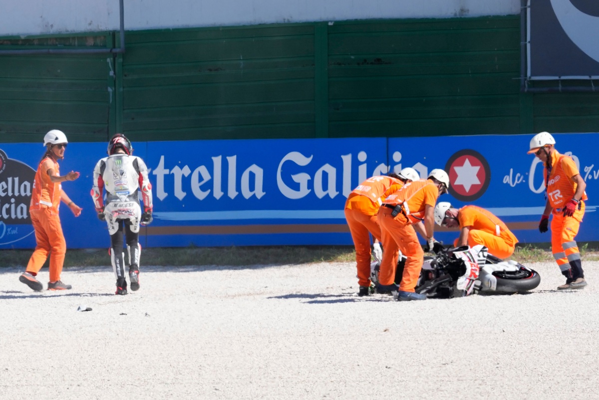 Marco Bezzecchi: San Marino crash “hurts a lot” but wasn’t down to pressure