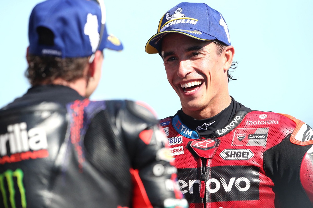 Márquez refait le coup : "Même pneu qu'en Aragón, même stratégie qu'en Aragón"