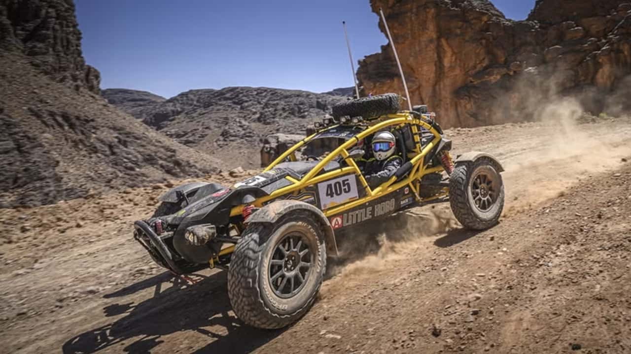 Une Ariel Nomad a parcouru plus de 2 700 km dans le désert marocain