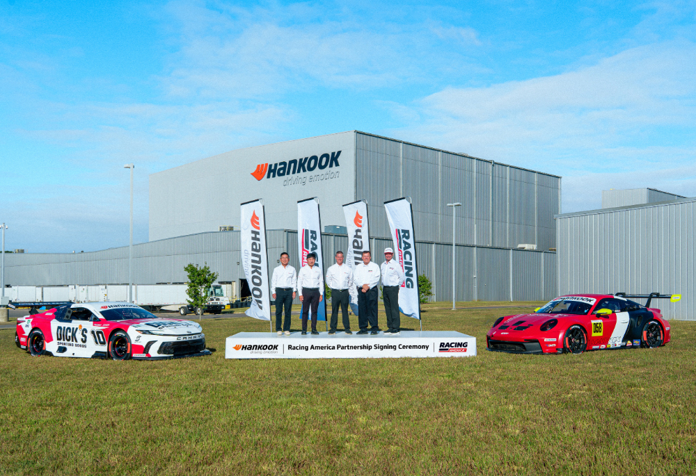Racing America announces Hankook Tire as official tire partner for Trans Am, International GT and Racing America’s Formula Ladder
