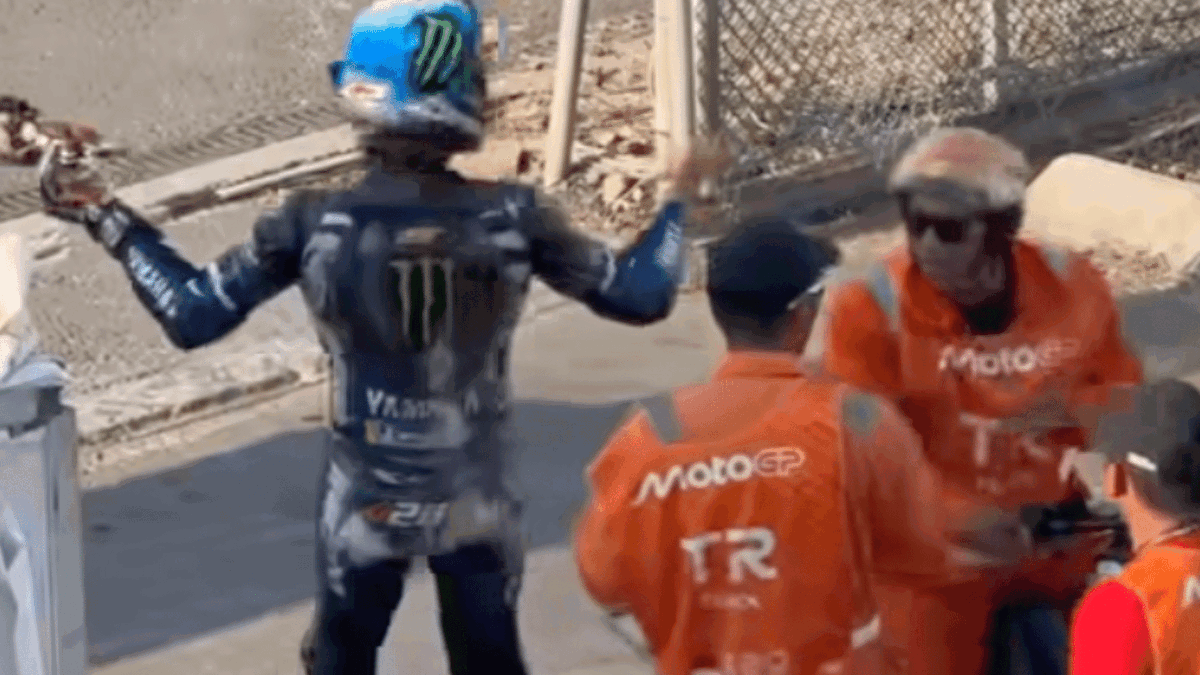 Alex Rins explains outburst against MotoGP marshal in ‘strange misunderstanding’