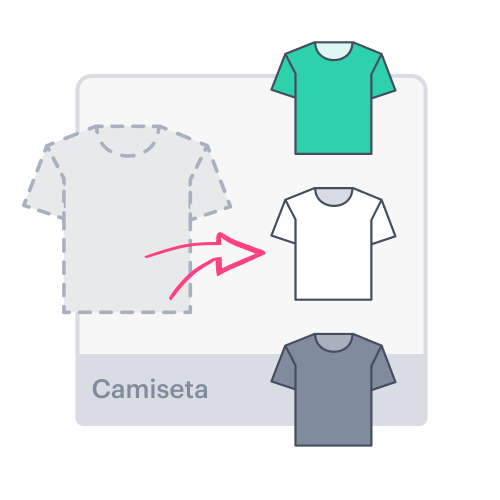 variantes dos produtos