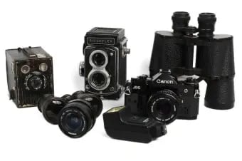 Vintage cameras