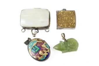 Antique Jade, Jadeite, Soapstone & Carvings