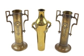 Antique Brass Candlesticks