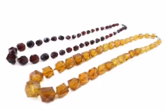 Antique Glass Jewellery