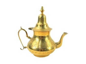 Théières en laiton