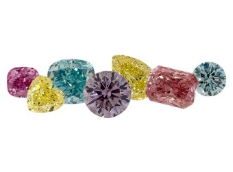 Coloured Diamonds