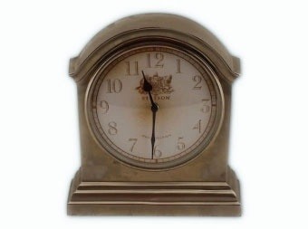 Pewter Clock