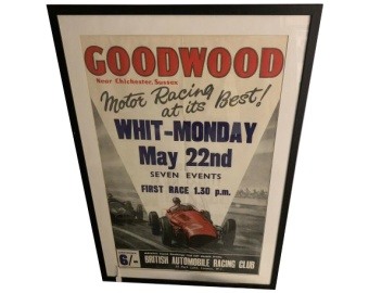 Set di poster classici Goodwood anni 1960