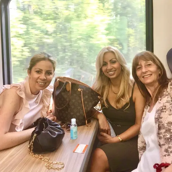 Shopping with the girls