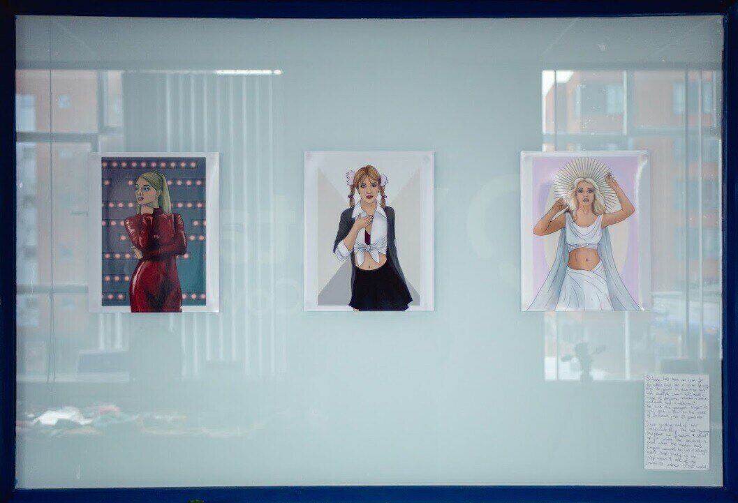 Fernando Santos-Castilla Britney Spears art