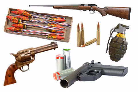 Mecanismos de disparo y explosivos