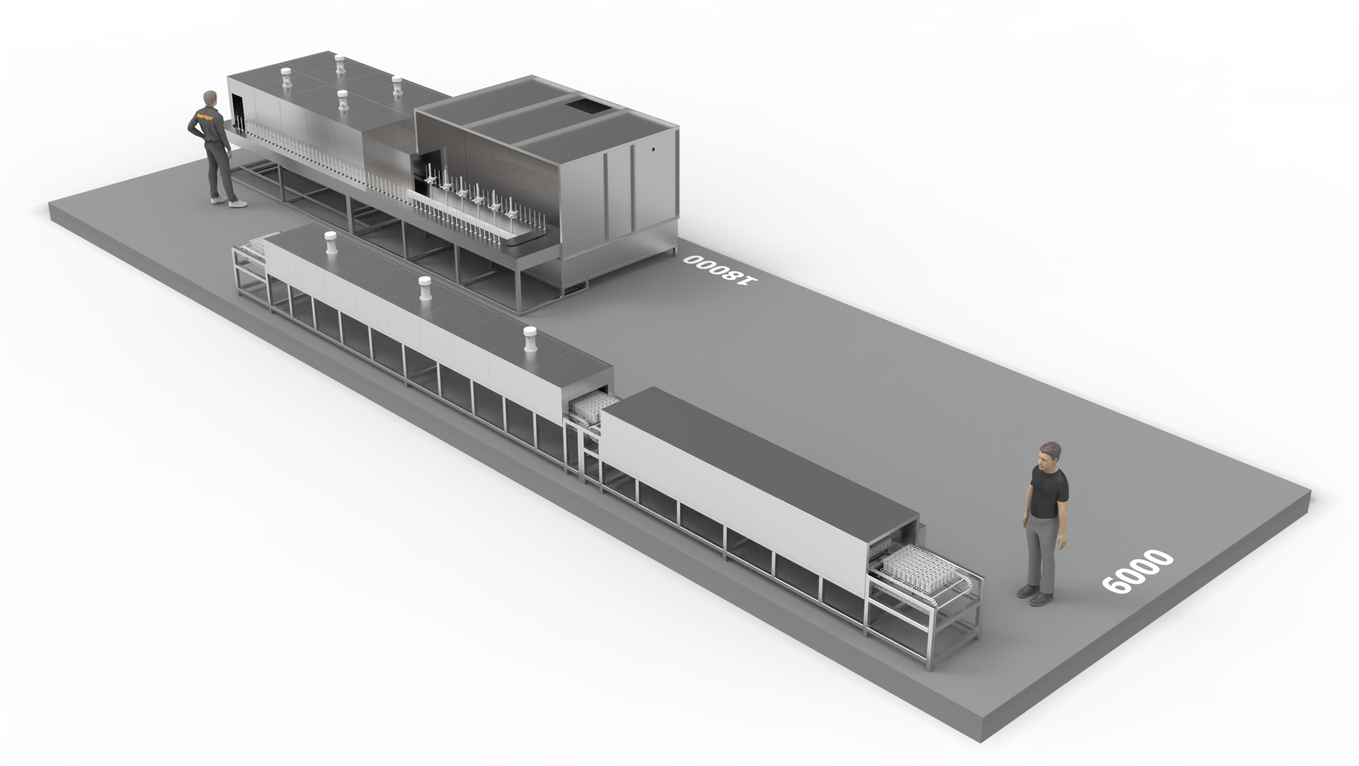 Automated Pre-Treatment and Painting Line for Small-Sized Parts
