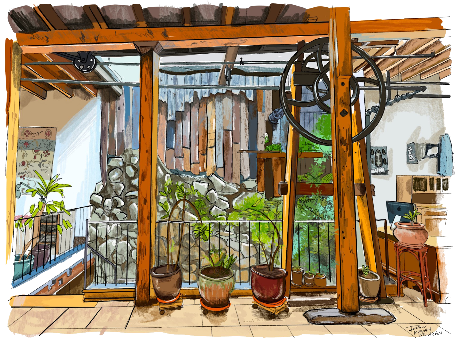 [background image] image of a welcoming reception area (for an automotive service)