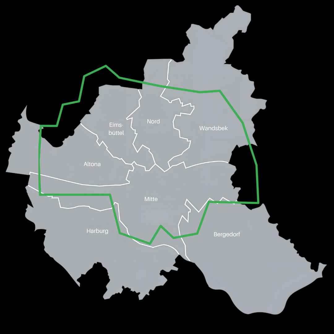 Express Lieferung in Hamburg