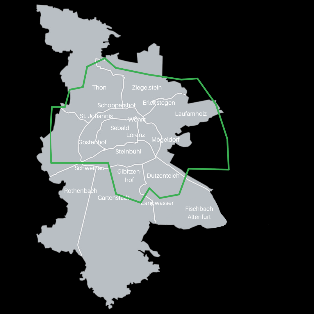 Express Lieferung in Nürnberg