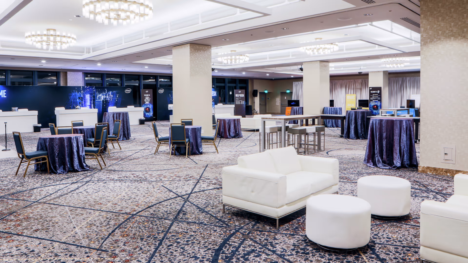 A suite at the Marriott Marquis 