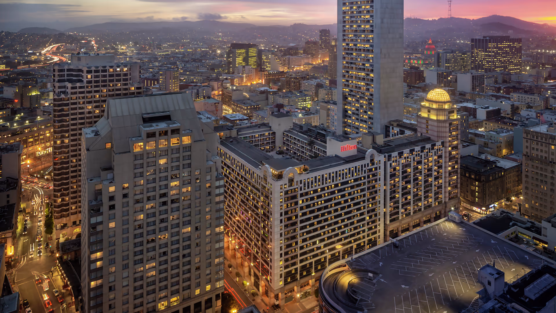 Restaurant food at the Marriott Marquis 