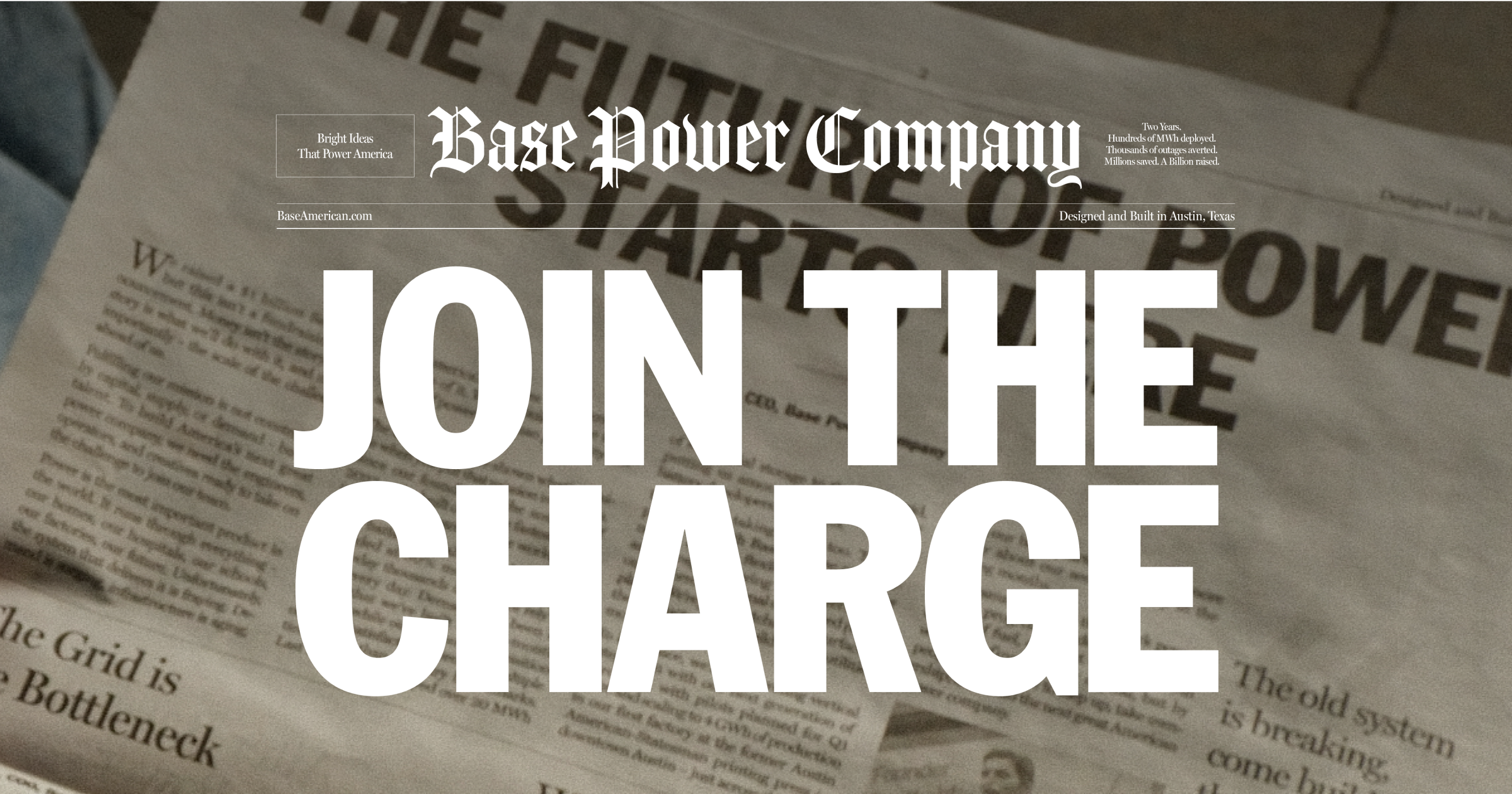 Base Power raises $1B in Series C and opens Factory 1 in Austin