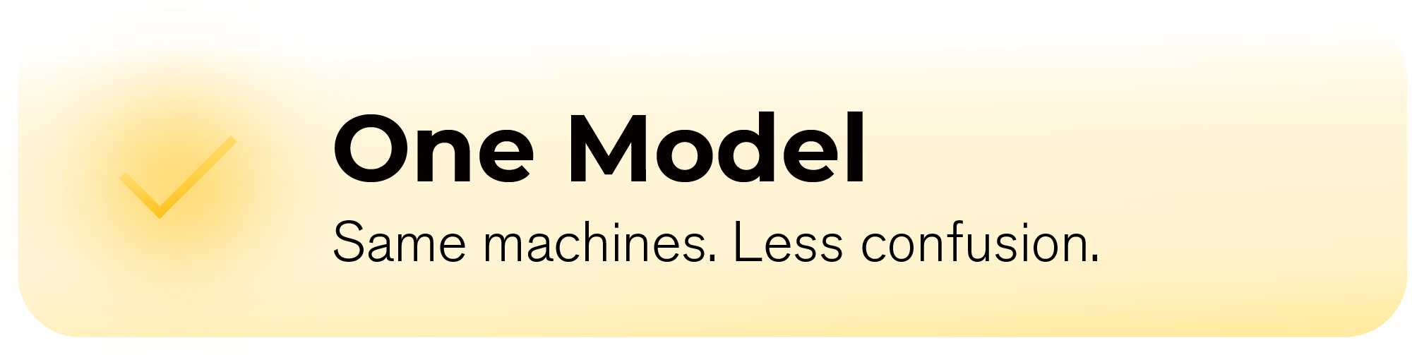 One Model