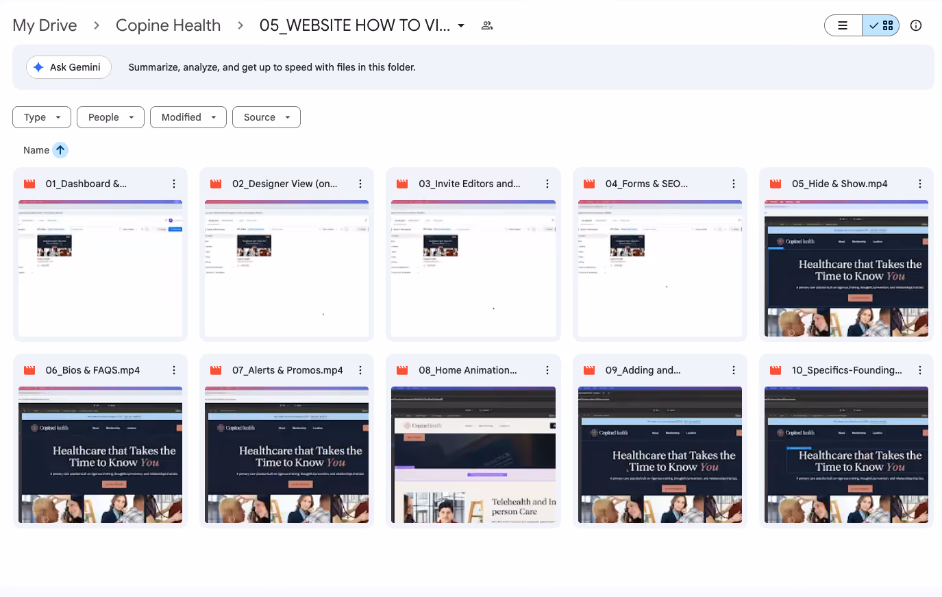 Training Videos