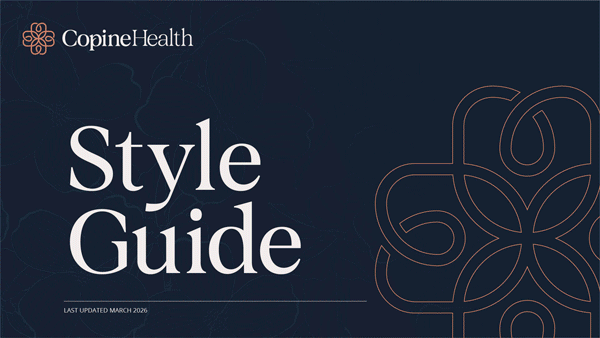 Copine Health style guide