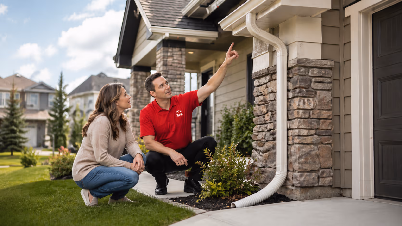 Gutter and downspout maintenance for Calgary homes