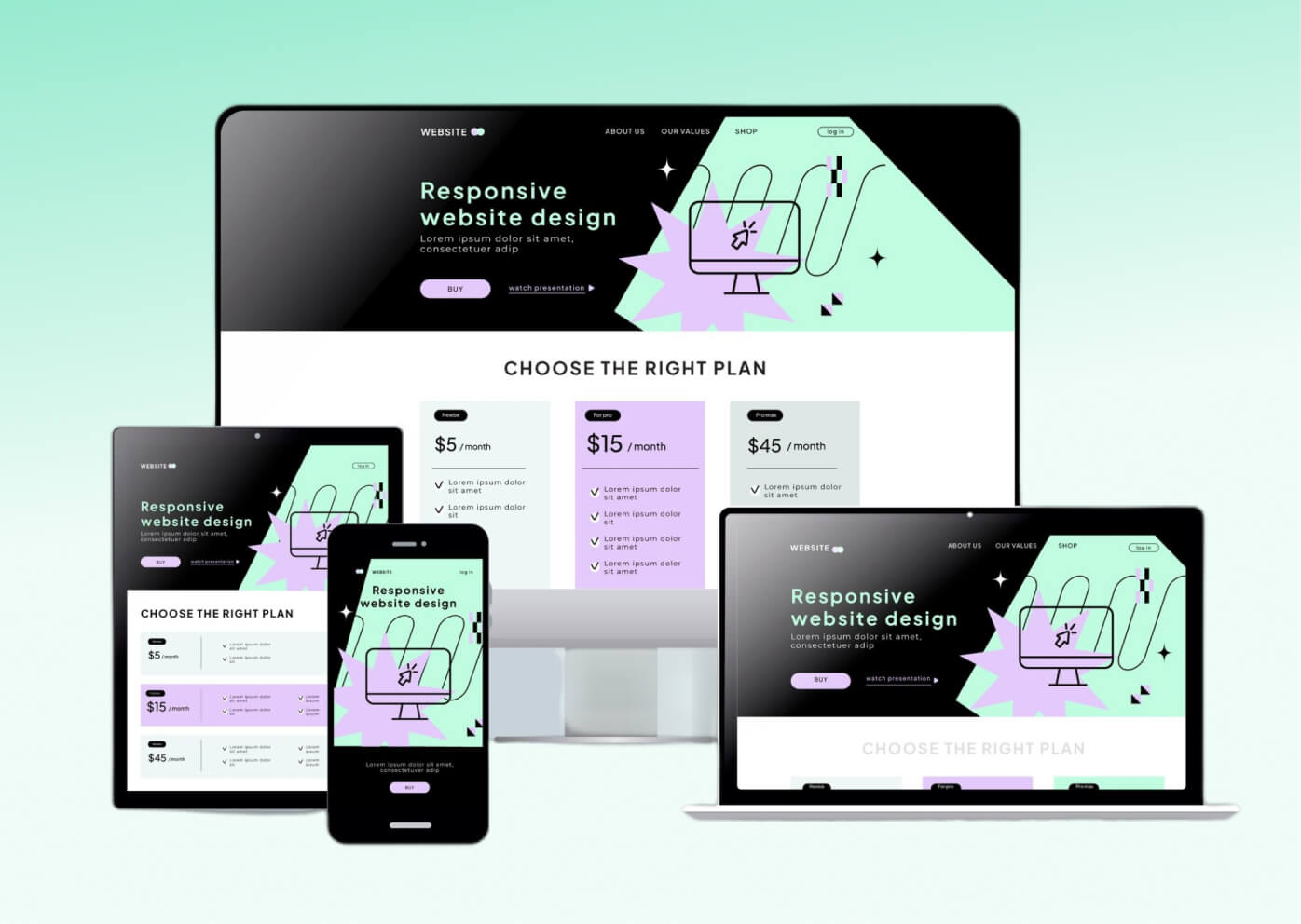 Responsive and Adaptive Design