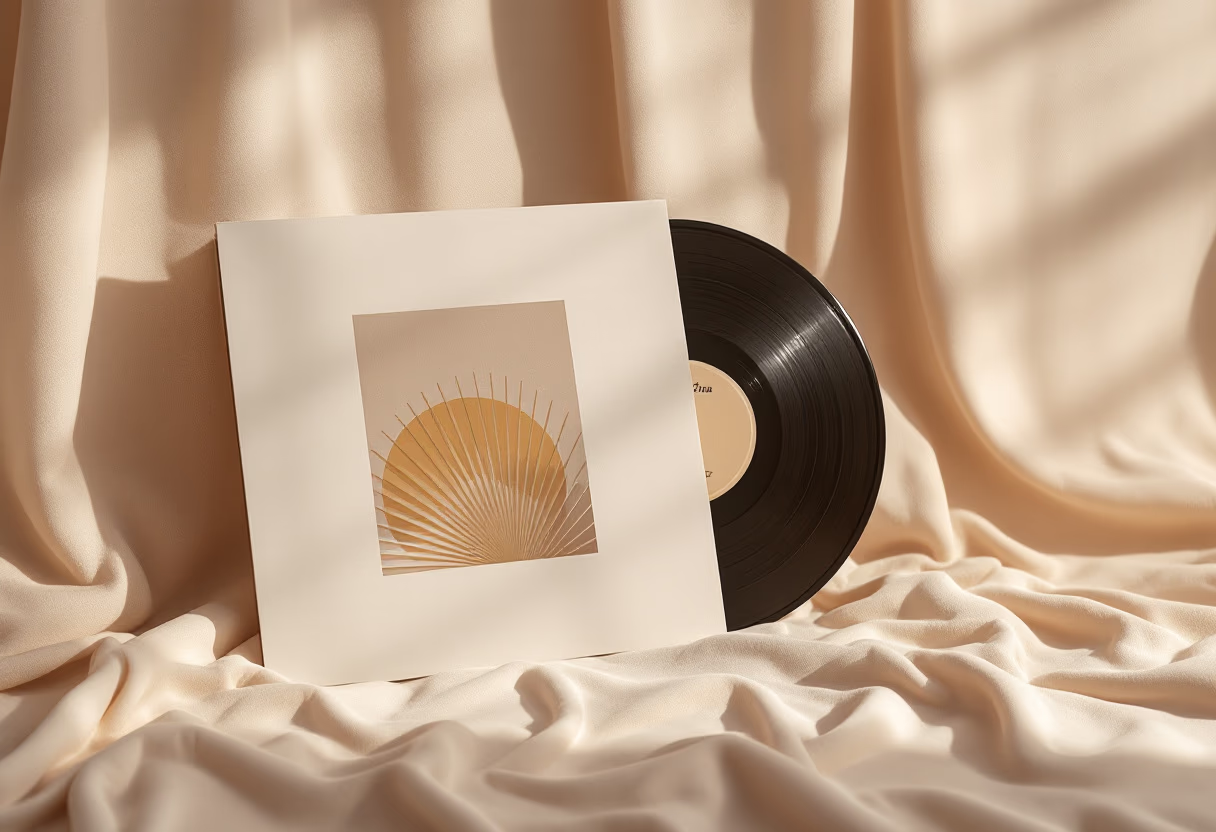 image of album cover (for a musician & band)